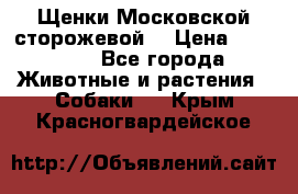 Щенки Московской сторожевой  › Цена ­ 25 000 - Все города Животные и растения » Собаки   . Крым,Красногвардейское